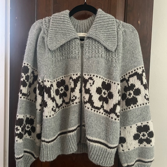 Christy Dawn Sweaters - Christy Dawn The Dylan Jacket in Intarsia, size m